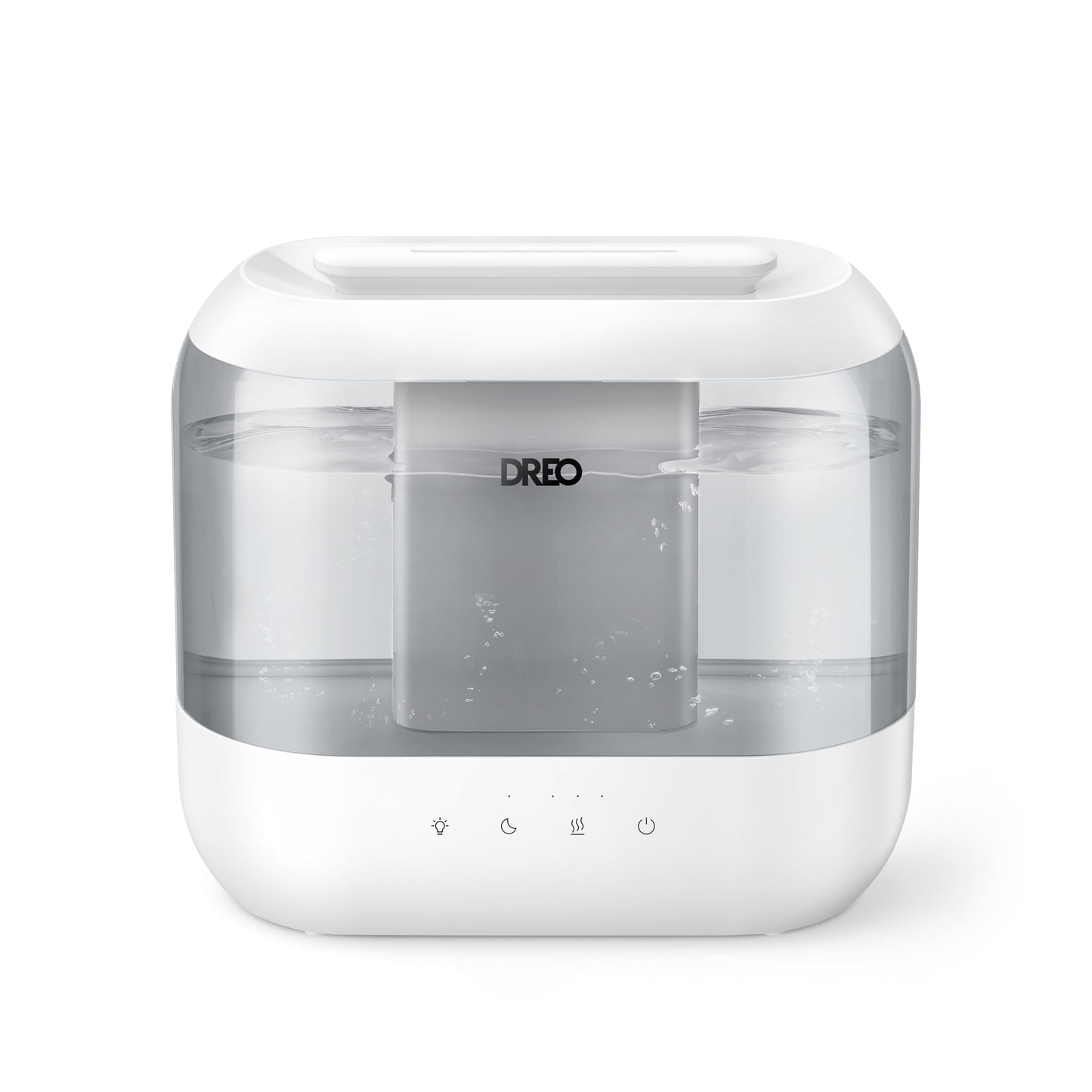 Dreo Humidifiers for Bedroom, Top Fill 4L Supersized Cool Mist Humidifier, 36H Runtime, 28 dB Quiet Ultrasonic Air Humidifier for Large Room, Plants, Baby Nursery, Indoor, Night Light, Easy to Clean