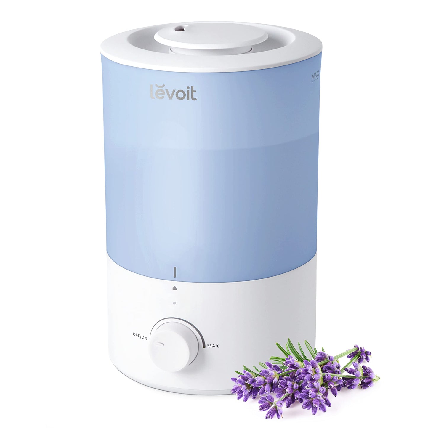 LEVOIT Top Fill Humidifiers for Bedroom, 2.5L Tank for Large Room, Easy to Fill & Clean, 28dB Quiet Cool Mist Air Humidifier for Home Baby Nursery & Plants, Auto Shut-off and BPA-Free for Safety, 25H